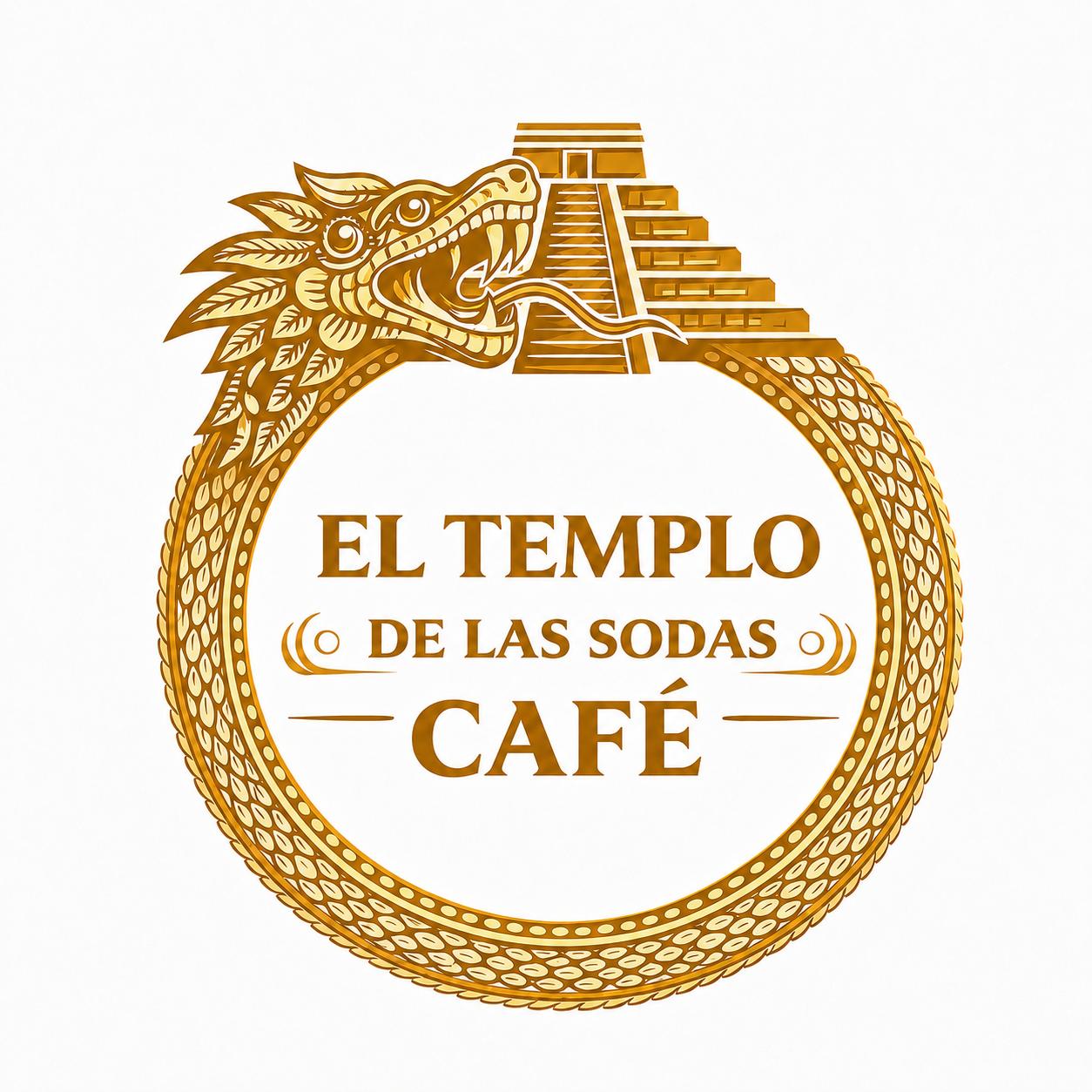 Logotipo El Templo de las Sodas Café